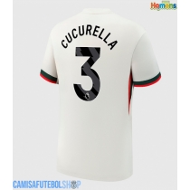 Camisa de time de futebol Chelsea Marc Cucurella #3 Replicas 2º Equipamento 2025-26 Manga Curta